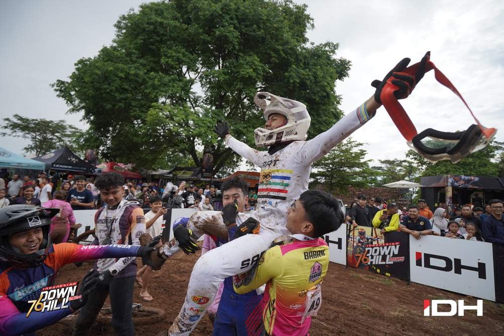 Men Junior Final Run Results: Atlet Nasional Pandu Satrio Perkasa Podium Satu