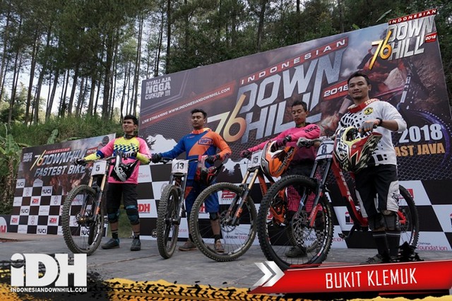 5 Top Rider Bersaing Perebutkan Poin 76 Indonesian Downhill 2018