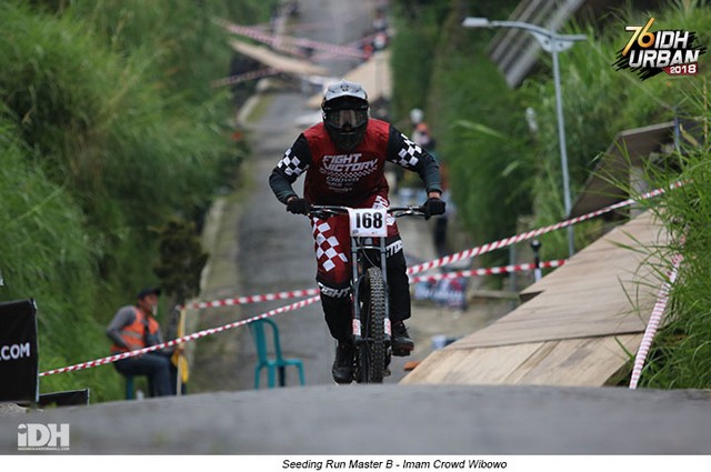 Imam Crowd Wibowo Raja Seeding Master B, Catatan Waktu Bikin Seru di Final Run