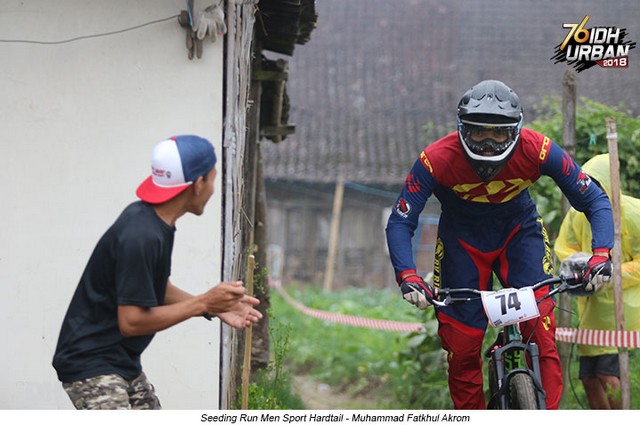 Menarik di Men Sport Hardtail, Antara Gerimis, Kabut dan Pecah Ban